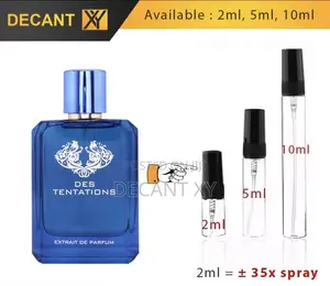 Des Tentations Extrait De Parfum for Men 2ml 5ml 10ml