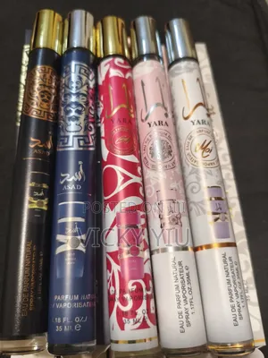 5 Pack Portable Perfume Spray 35ml Eau De Parfum Set