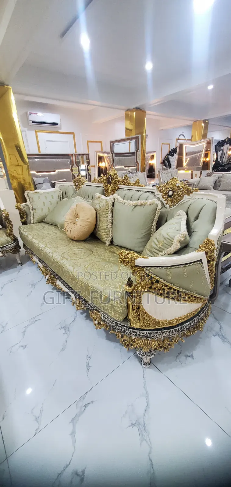 Luxury Fabric Royal Turkey Sofa