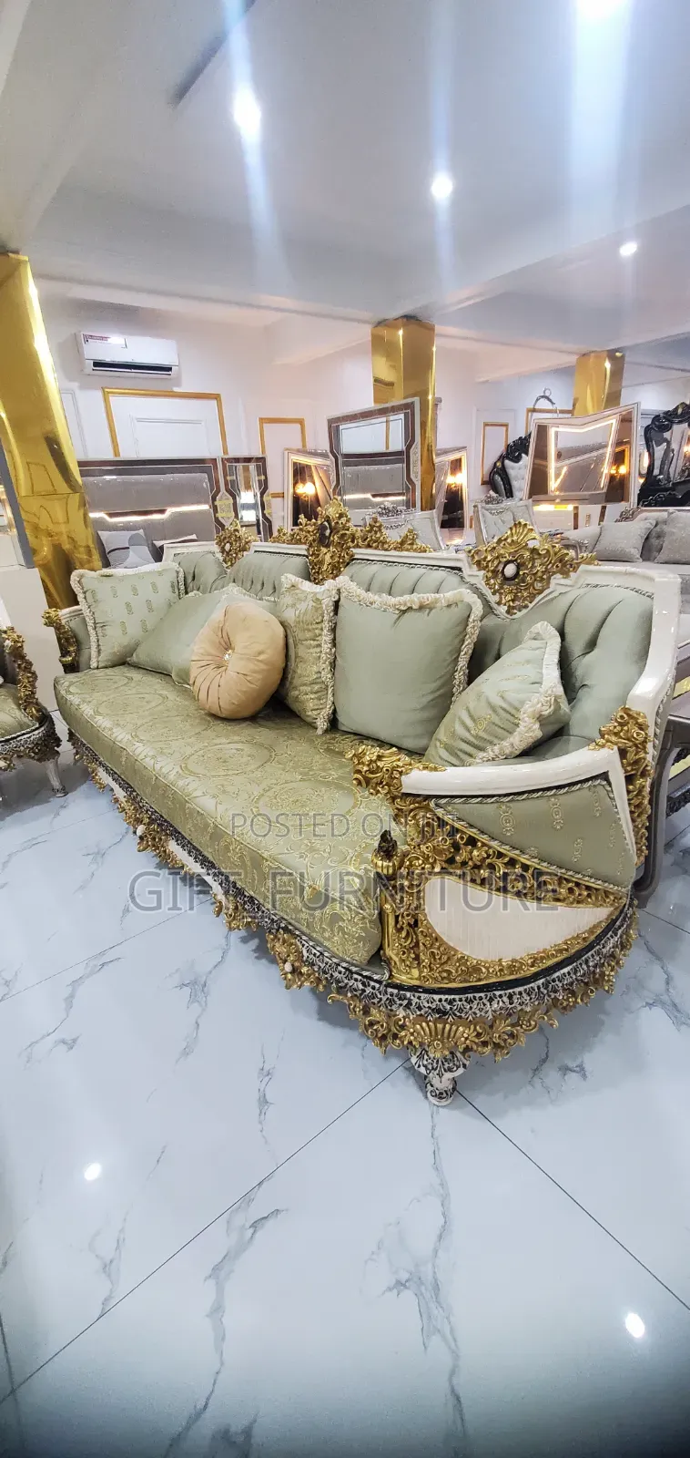 Luxury Fabric Royal Turkey Sofa