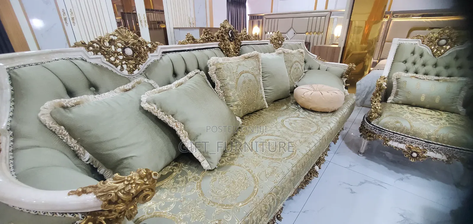 Luxury Fabric Royal Turkey Sofa