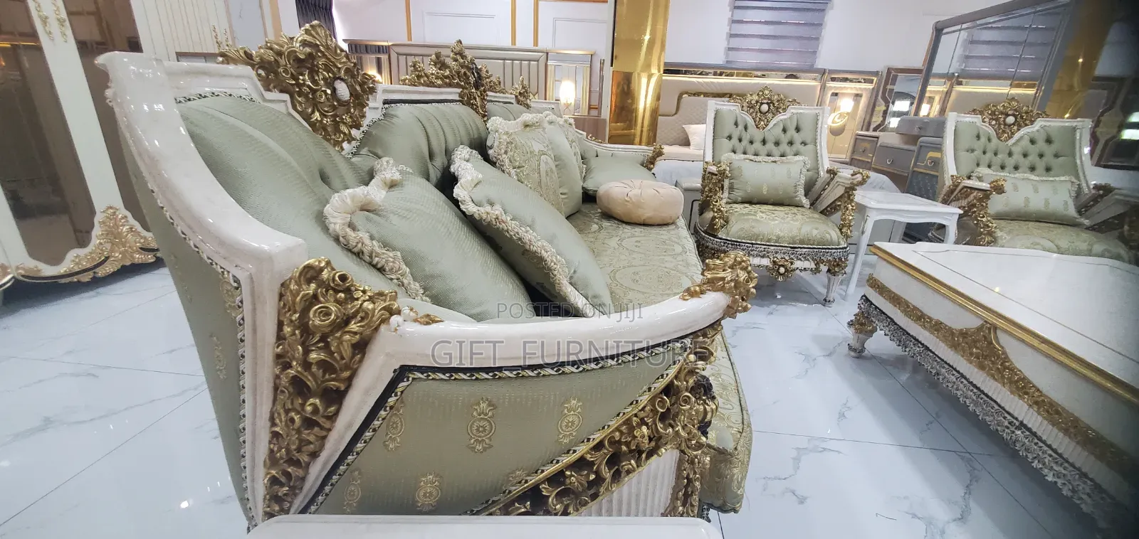 Luxury Fabric Royal Turkey Sofa