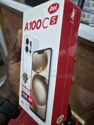 New Itel A100C 64 GB Black
