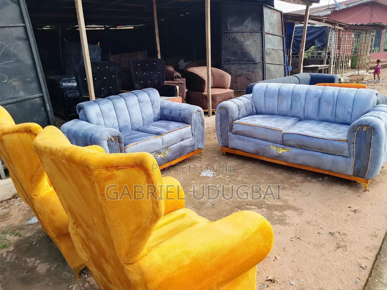 Luxury Sofa Set Available for Sale.