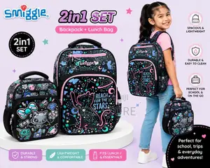 Smiggle Set School Bag for Girls