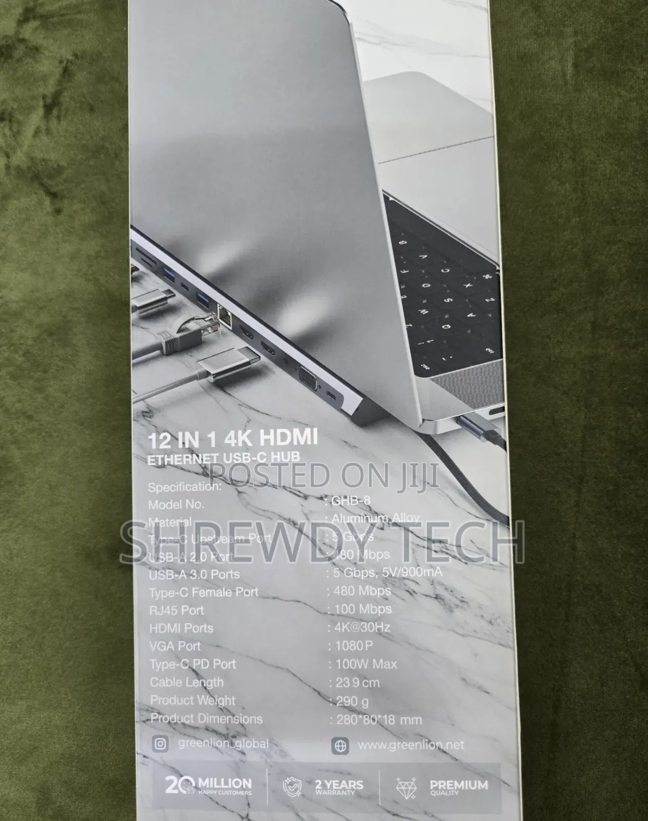 12 IN 1 USB-C Hub
