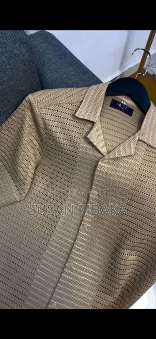Men Net Shirts