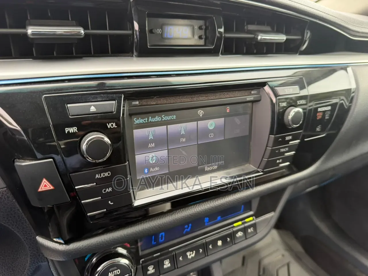 Toyota Corolla 2014 Black