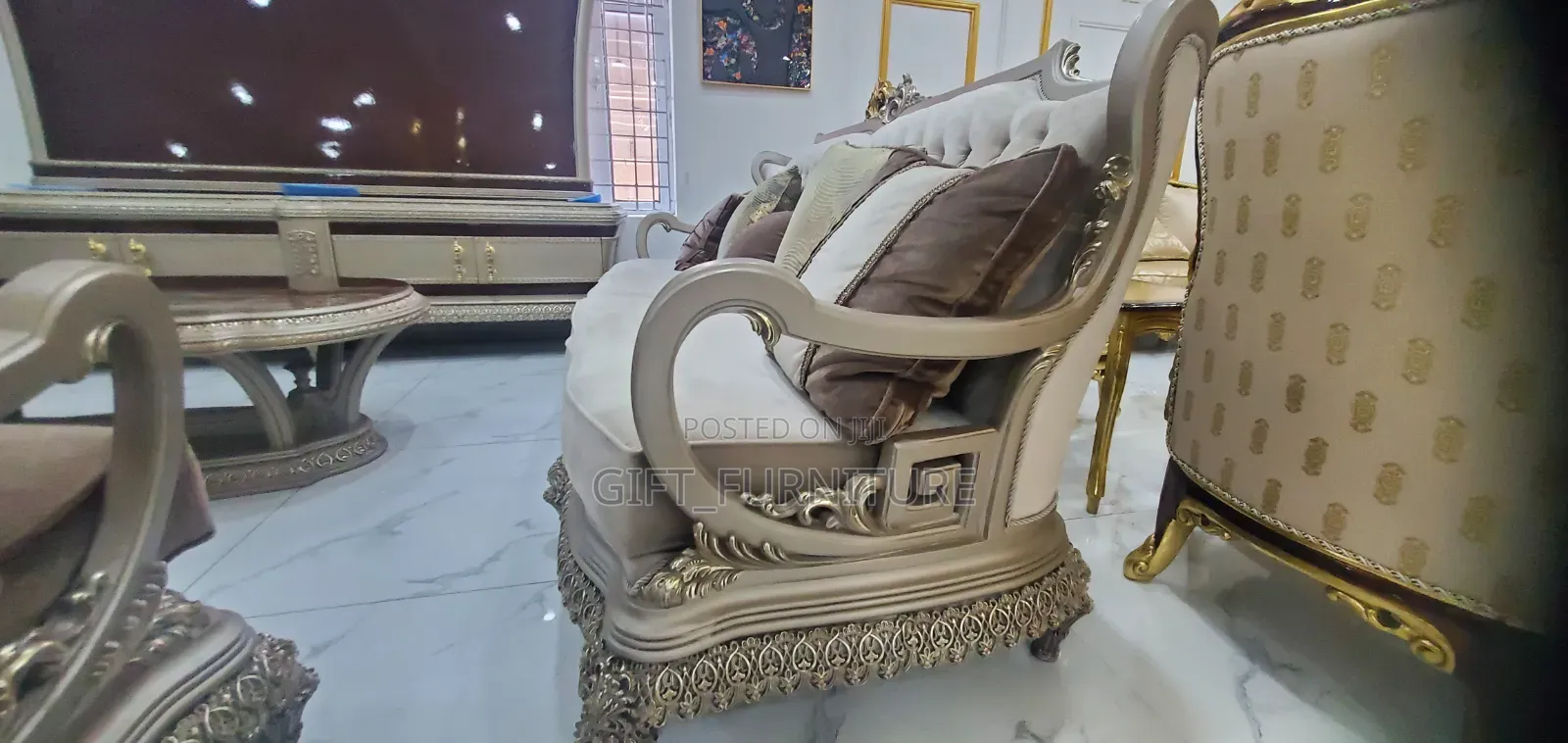 Royal Luxury Living Room Complete Combo