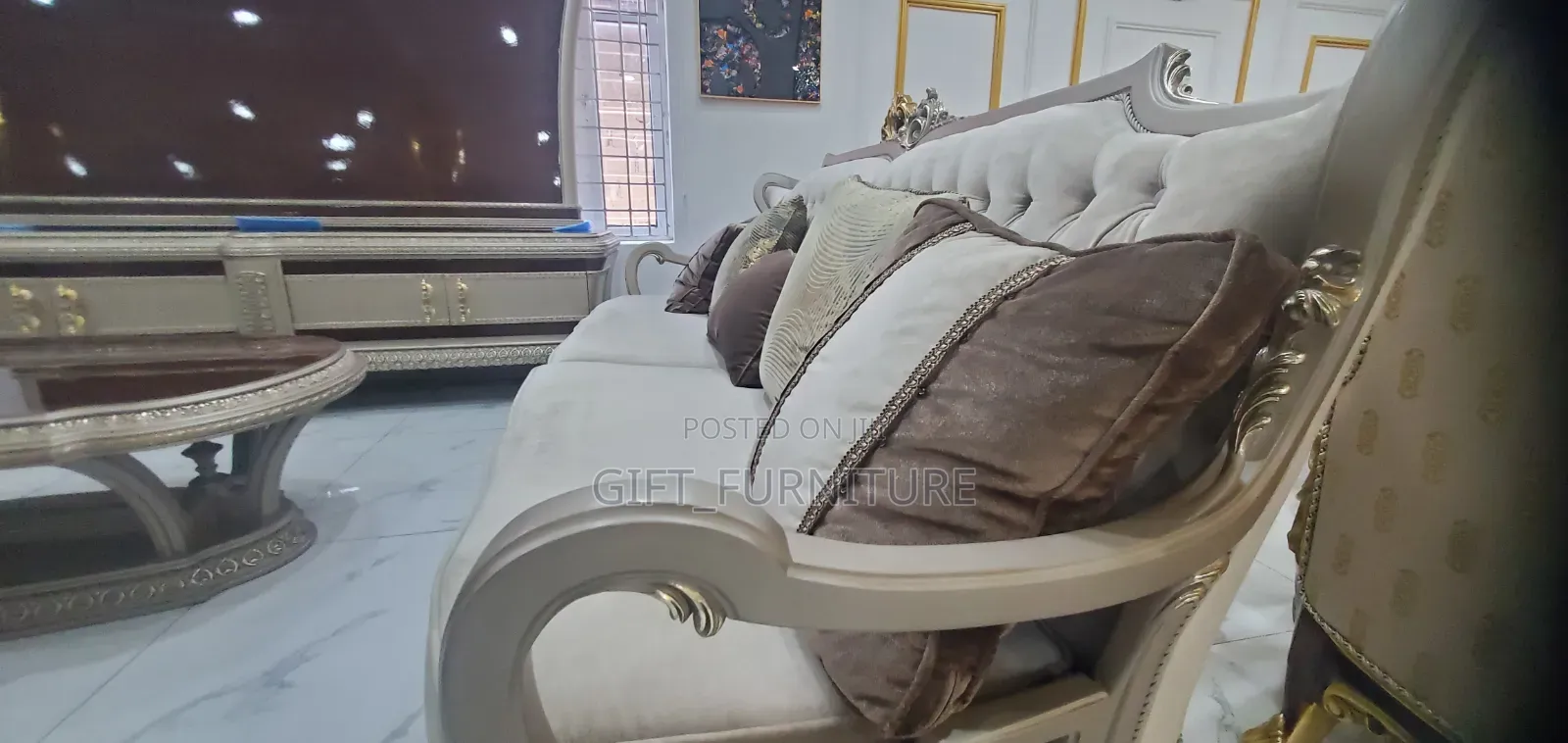 Royal Luxury Living Room Complete Combo