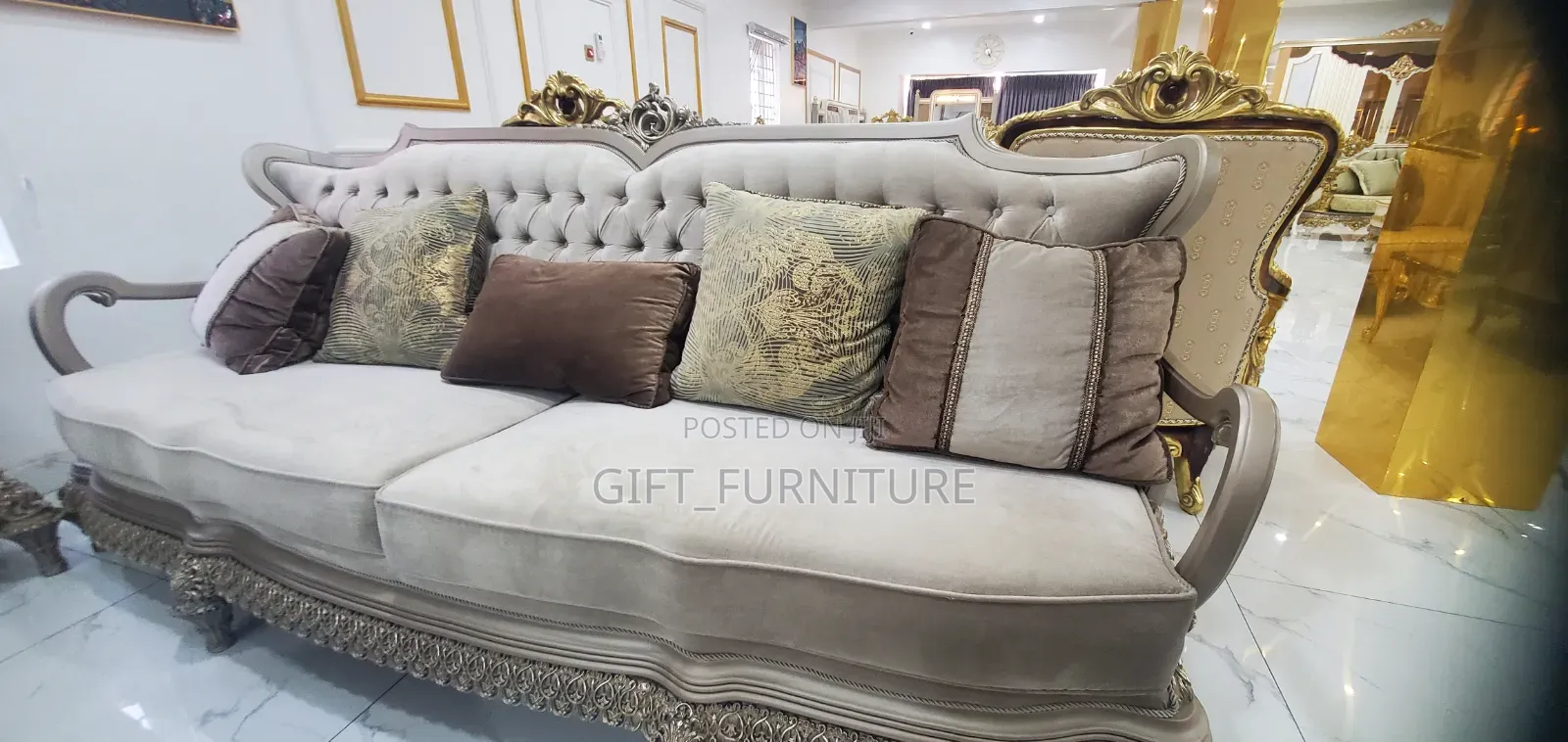 Royal Luxury Living Room Complete Combo