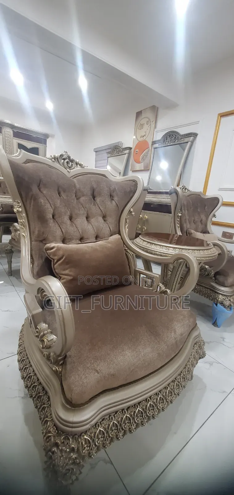 Royal Luxury Living Room Complete Combo