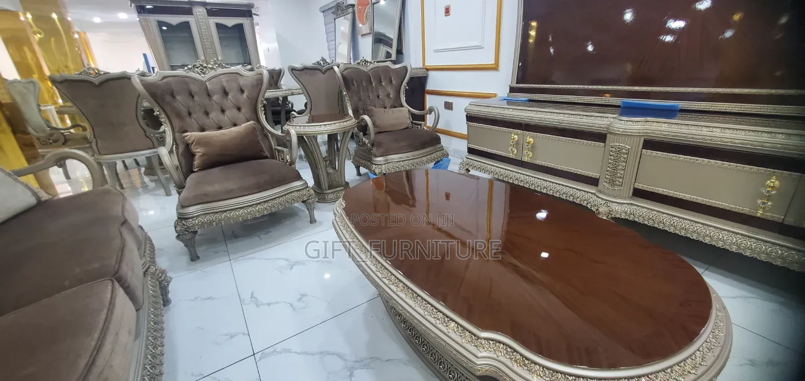 Royal Luxury Living Room Complete Combo