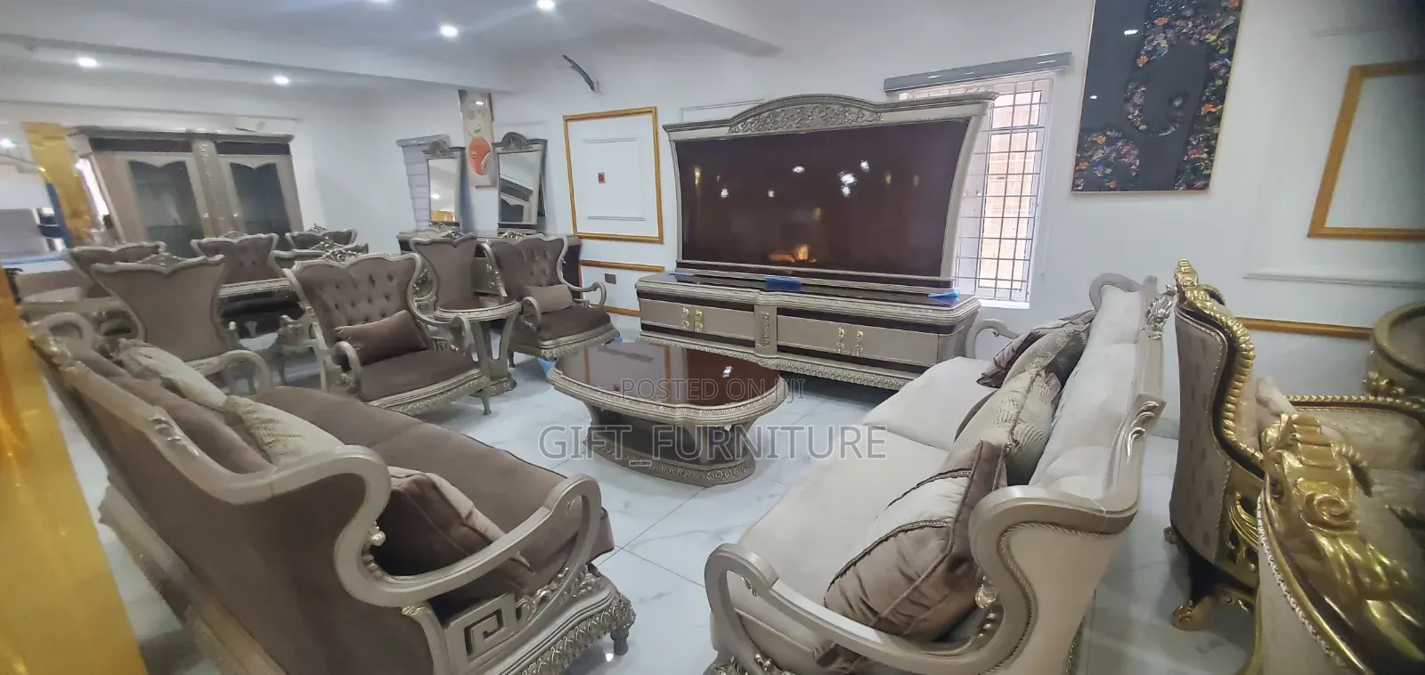 Royal Luxury Living Room Complete Combo