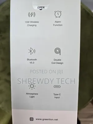 6 in 1 Wireless Charging Station With Alarm Function