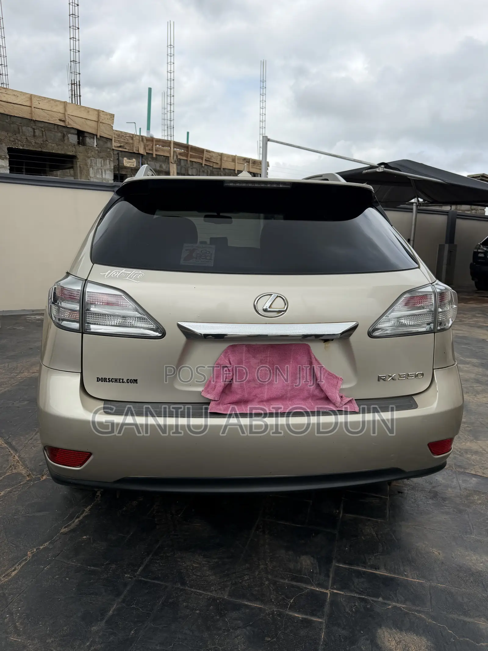 Lexus RX 2012 Gold