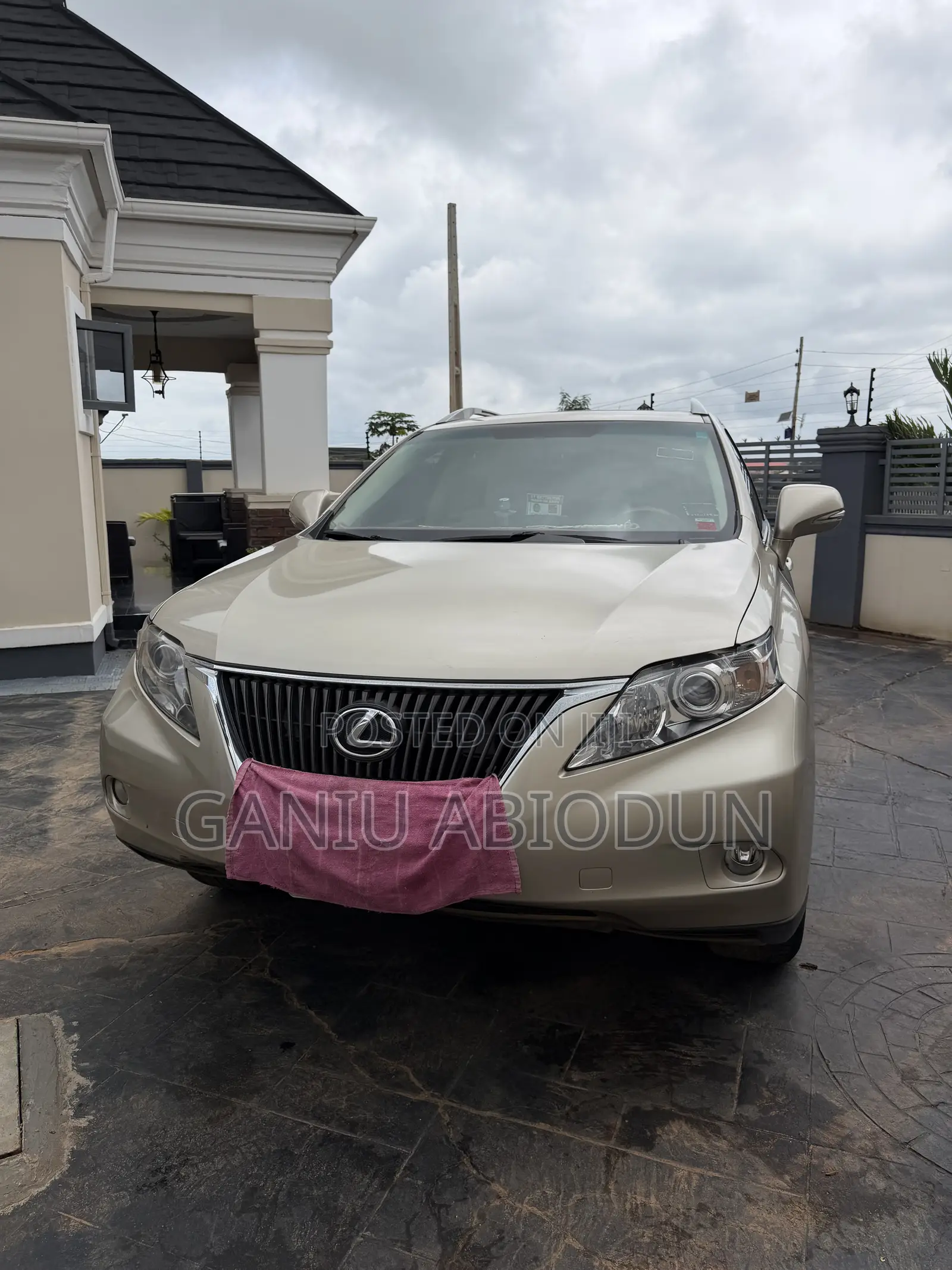 Lexus RX 2012 Gold