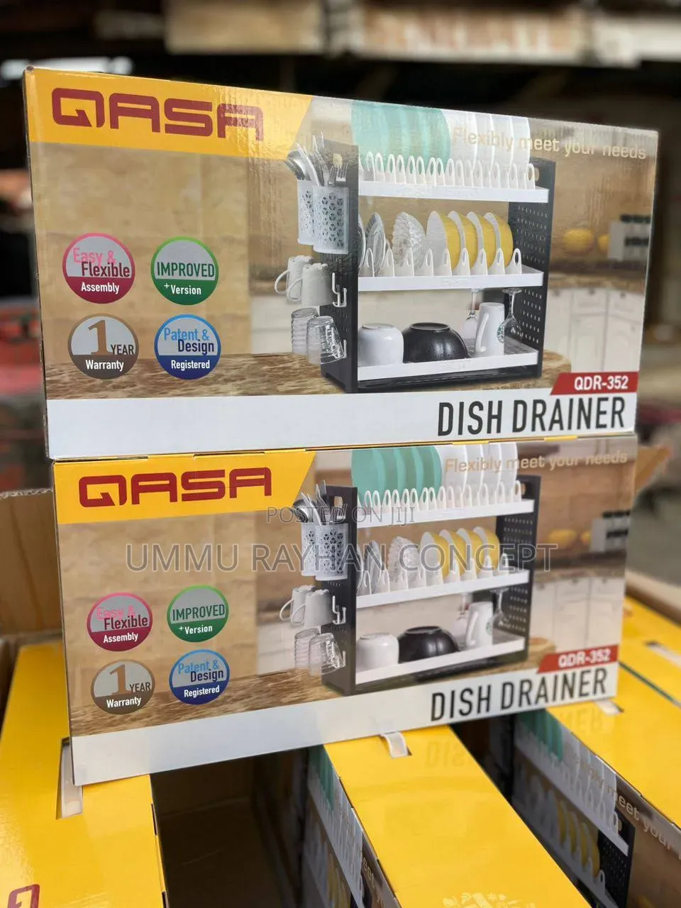 Large Capacity Dish Rack