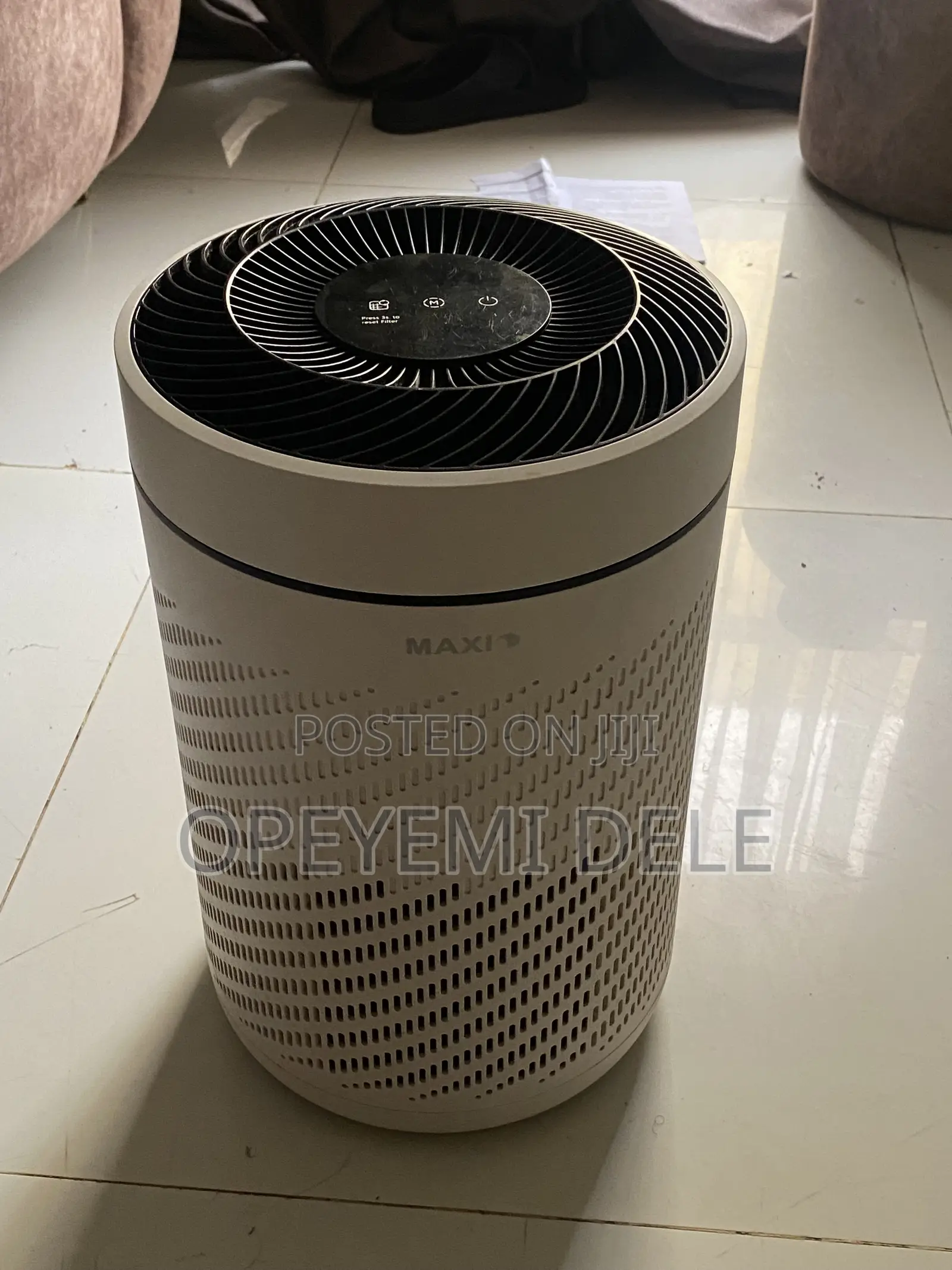MAXI Air Purifier 22W With True HEPA Filter (3 Modes, Super Quiet)