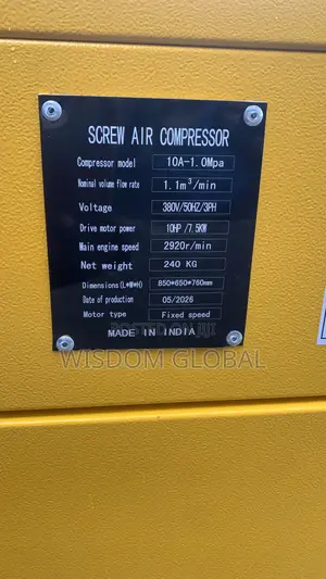 Original Screw Compressor 10hp 7.5kw