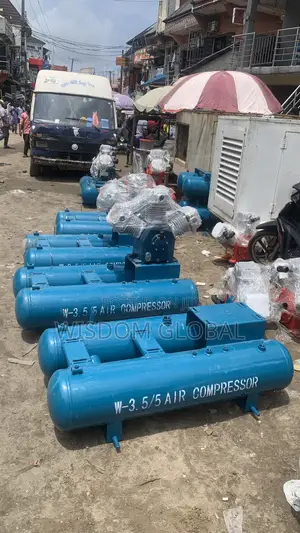 Double Tank Air Compressor Machine