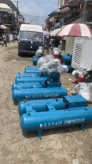 Double Tank Air Compressor Machine