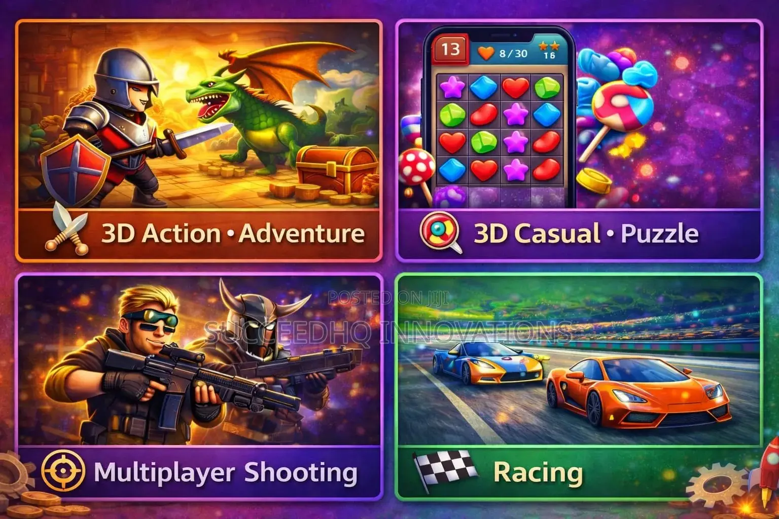 iOS Game Developer Nigeria | Unity, Swift & AR for iPhone/iPad
