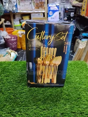 24pics Golden Cutlery 🍴 Brand New