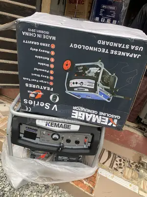 KEMAGE KM8500E2R 7kVA Key-Start Generator – 100% Copper Coil