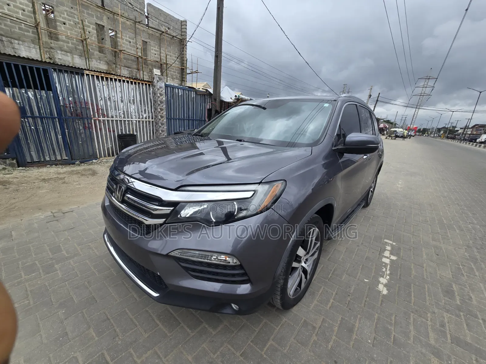 Honda Pilot 2017 Gray