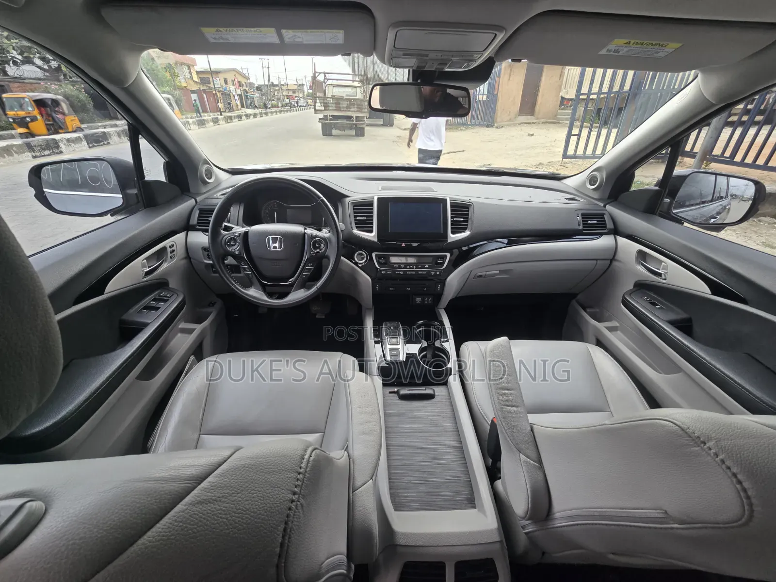 Honda Pilot 2017 Gray
