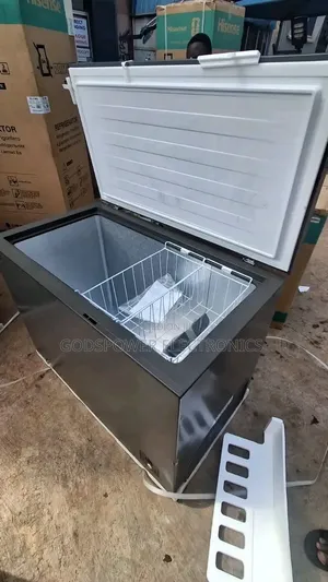 Hisense 250l Deep Freezer Fc340sh Silver 2 Years Warranty