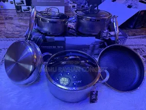 UCC Life Stainless Steel Cookware Set (8 Pieces)