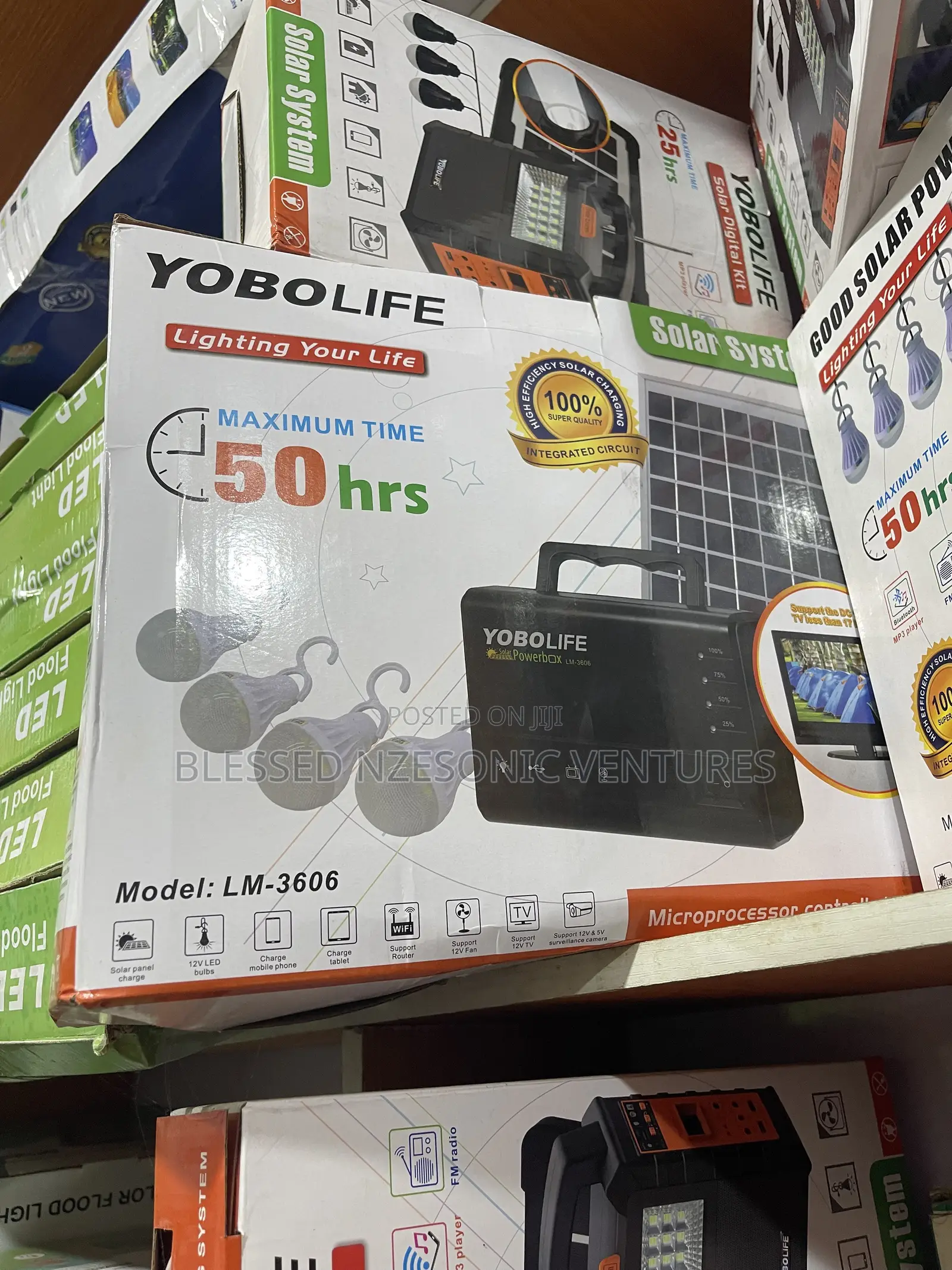 Solar Gen With Bulbs