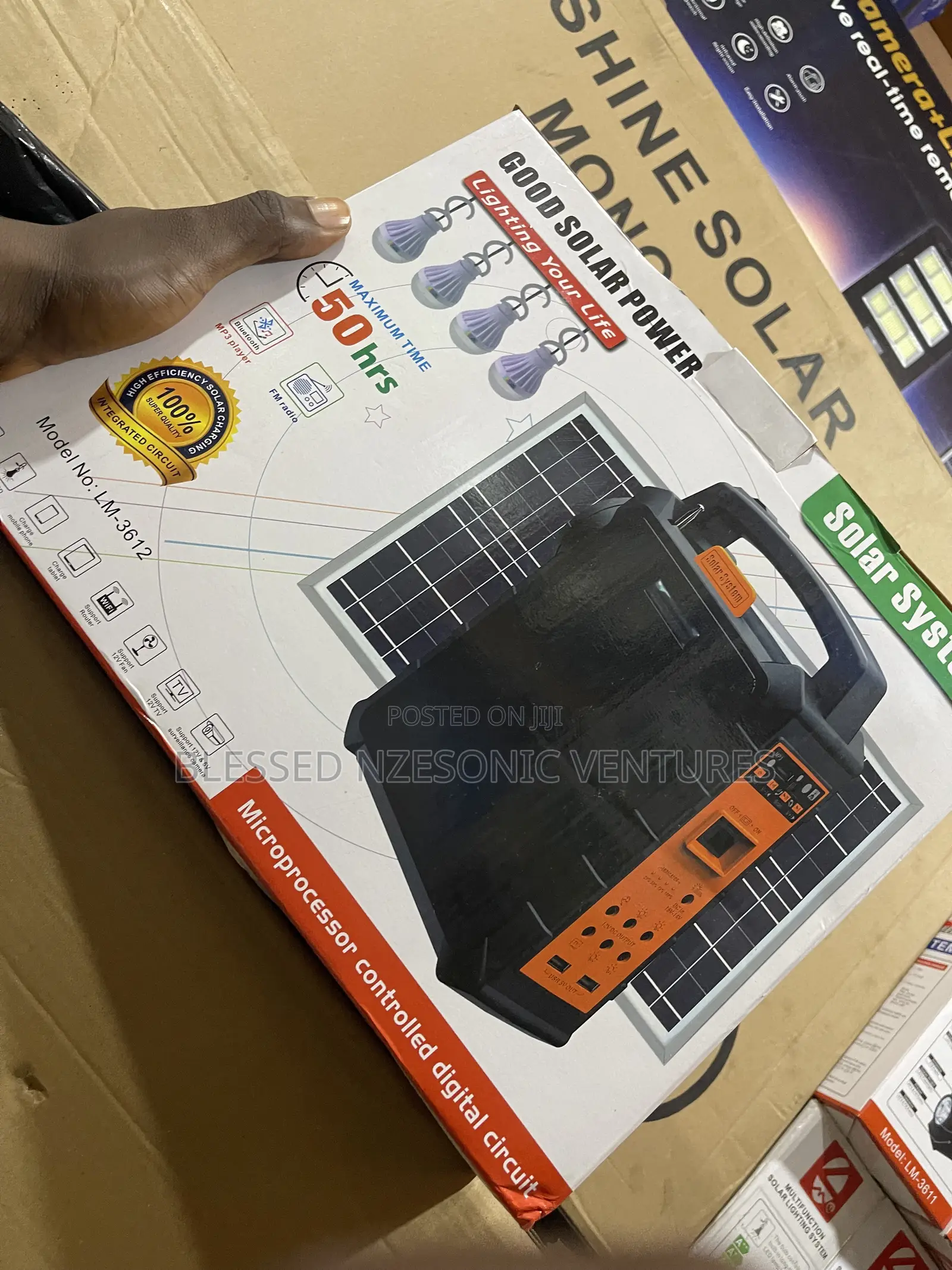 Solar Gen With Bulbs