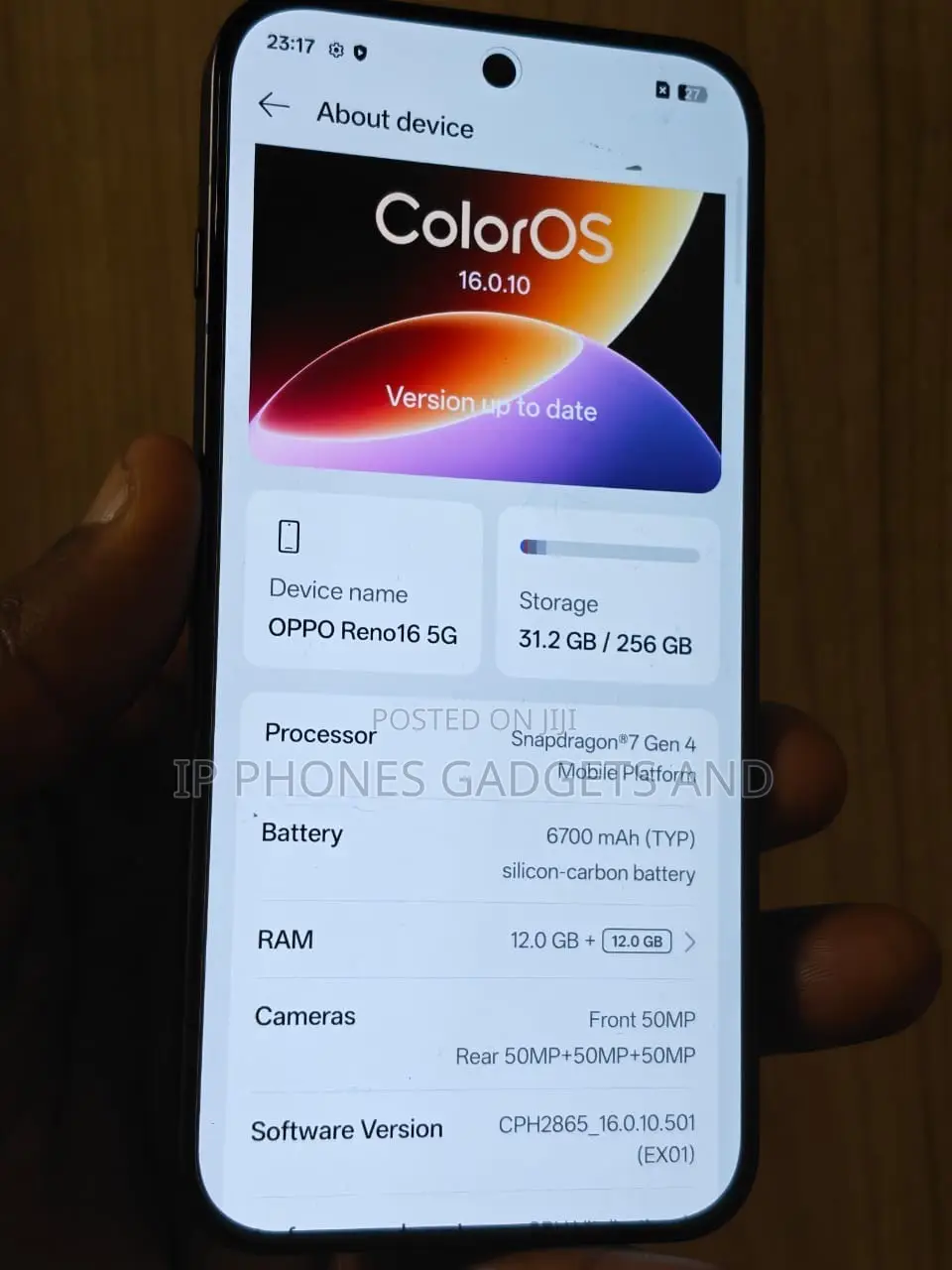 Oppo Reno 256 GB White