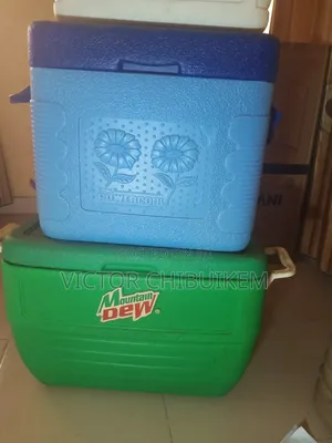 Ice Boxes, Food Storage Cooler. 4 Different Sizes, Good Condition