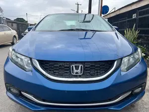 Honda Civic EX-L w/Navigation 4dr Sedan (1.8L 4cyl CVT) 2015 Blue