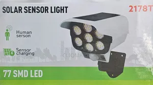 Solar Powered Motion Sensor Light – 77 LED Outdoor Wall Lamp