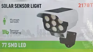 Solar Powered Motion Sensor Light – 77 LED Outdoor Wall Lamp