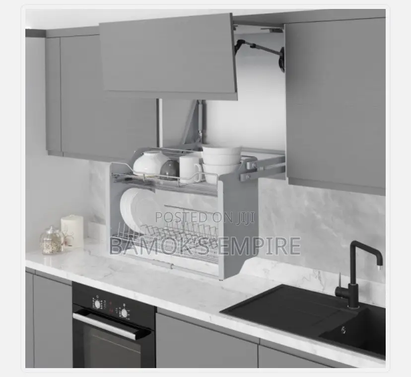 Pull Down Plate Rack
