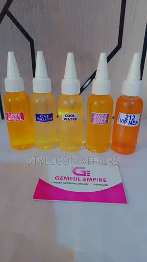 50ml Refill Perfume Oils (5 Pcs)