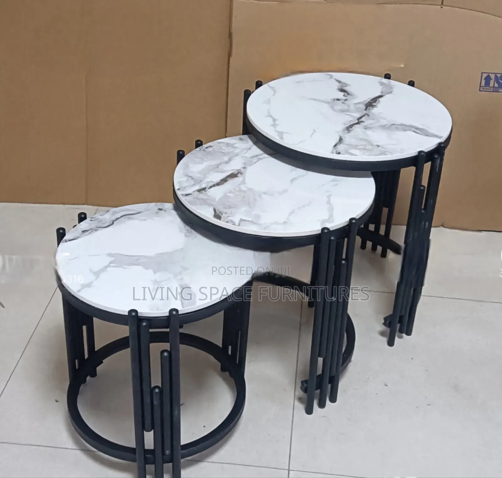 Marble Tops 3in1 Side Stools