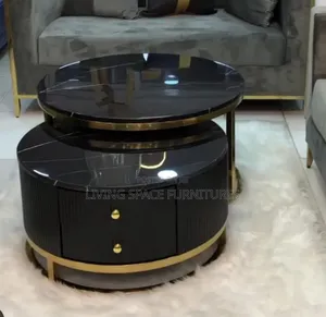 Extendable Marble Top Center Table