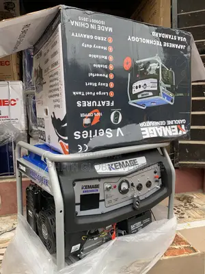 Heavy-Duty KEMAGE 8500E2R 7kVA Generator for Home & Business