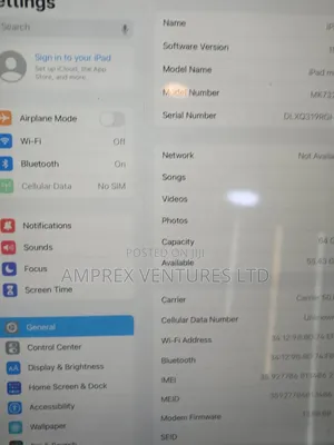Apple iPad mini 4 64 GB Silver