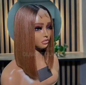 Human Hair Bob Wig 2by6 10inches