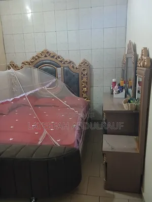 Bed Frame, Dressing Mirror, Wardrobe and Shoe Racks