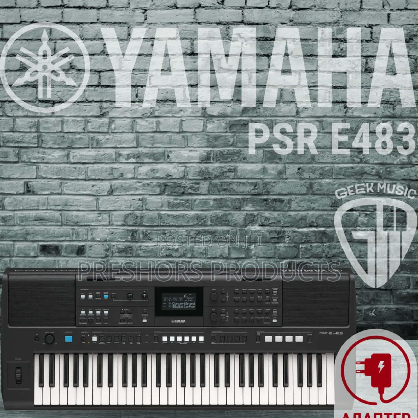Professional PSR E483 Yamaha Keyboard