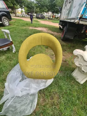 Brand New Modern Curved Accent Chair